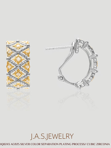 Lattice Glow Earrings