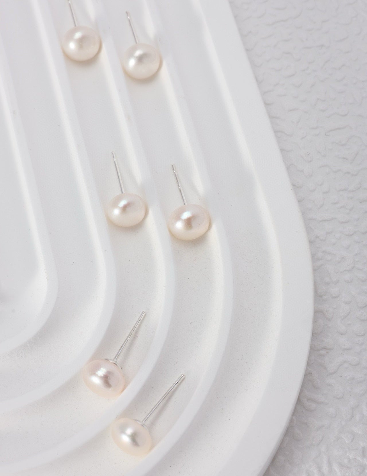 Special Offer! Classic 6mm Freshwater Pearl & 925 Sterling Silver Earrings