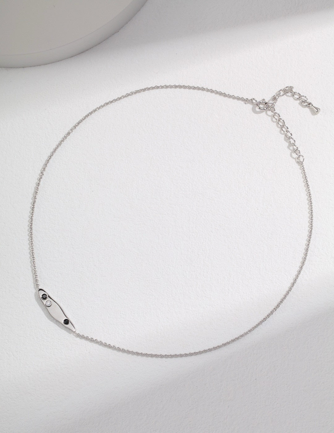 Sterling Silver Simple and Versatile Necklace (Adjustable Length)