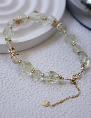 Inner Sun Citrine Energy Crystal Bracelet