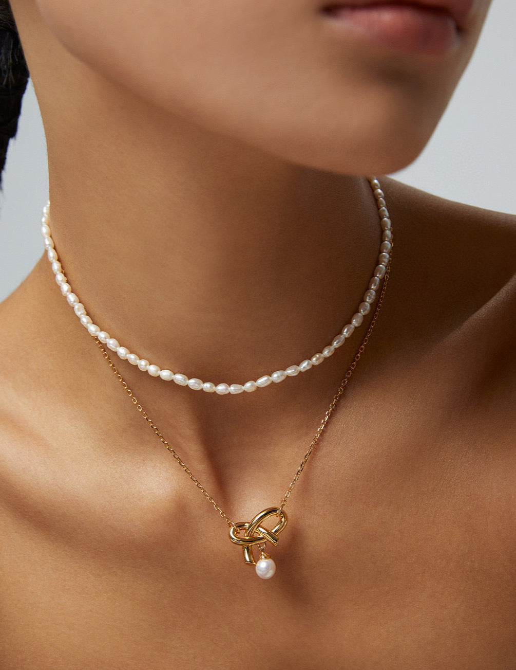 Classic Small Pearl Necklace