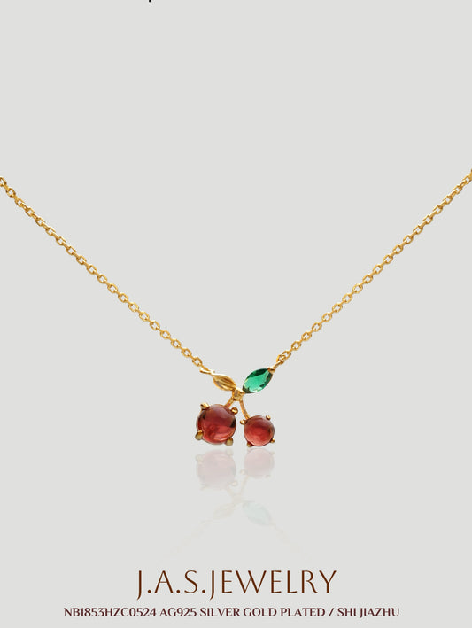 Cherry Sweet Necklace & Earrings