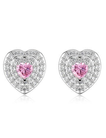 Heart’s Radiance Earrings & Ring